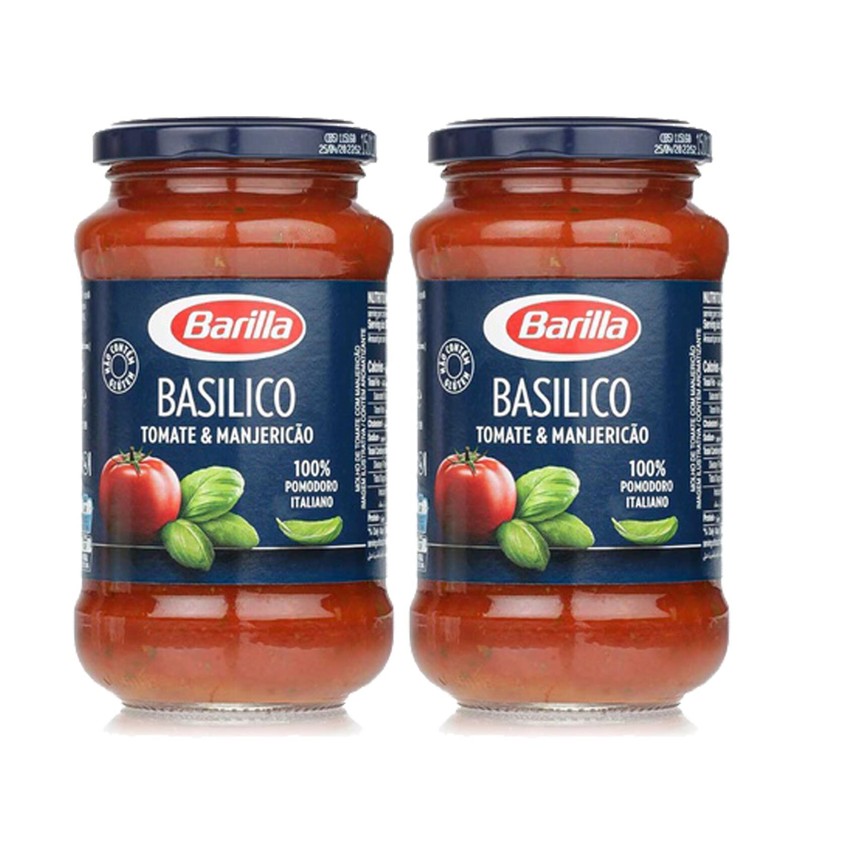 Buy Barilla Tomate And Manjericao Pasta Sauce 400g Pack of 2 Online - Shop  Food Cupboard on Carrefour UAE