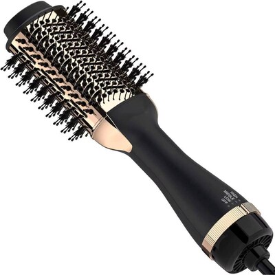 Buy One Step Hair Dryer And Volumizer Hot Air Brush Black Online
