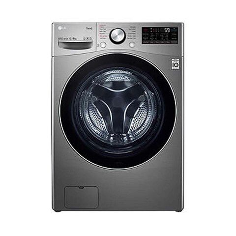 LG Washer Dryer F15L9DGD 15KG Wahing 8KG Drying Silver (Plus Extra Supplier&#39;s Delivery Charge Outside Doha)