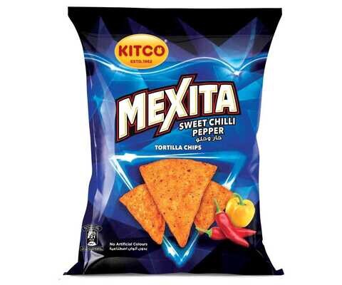 Buy Mexita Sweet Chilli Pepper Tortilla Chips 40g in Kuwait