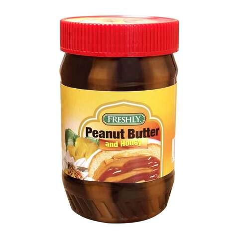 Buy Freshly Roasted Peanut Butter And Honey 510g in Saudi Arabia