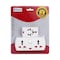 Sirocco Multi Socket 4 Way With Switch