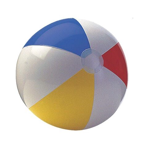 Intex Glossy Panel Inflatable Beach Ball IT59020 White 51cm