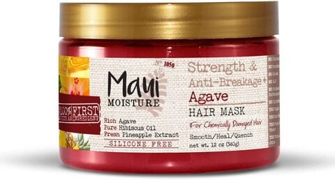 Buy Maui Moisture Strength & Anti-Breakage + Agave Nectar Hair Mask, 12  Ounce Online - Shop Beauty & Personal Care on Carrefour UAE