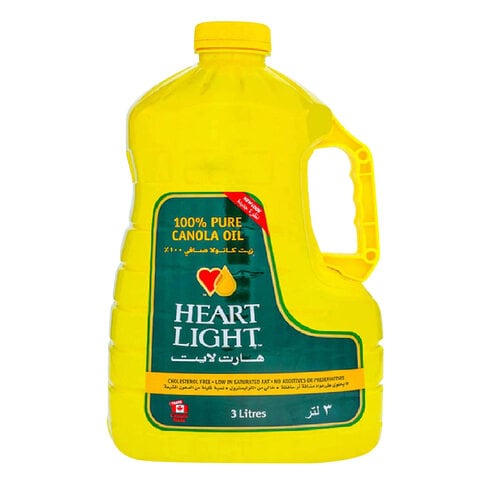 Heart Light Pure Canola Oil 3L