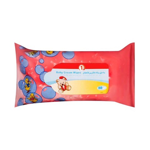 Buy N1 Baby Wipes - 80 Wipes in Egypt