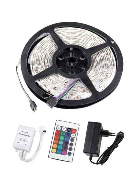 Generic RGB LED Strip Lighting With Remote Control - 5M - Multicolor @ Best  Price Online