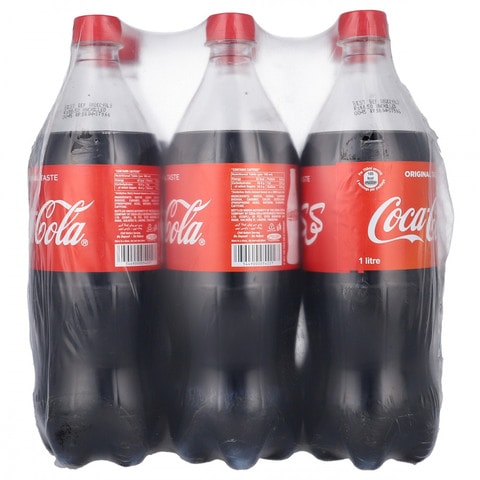 Coca Cola 1 lt (Pack of 6)