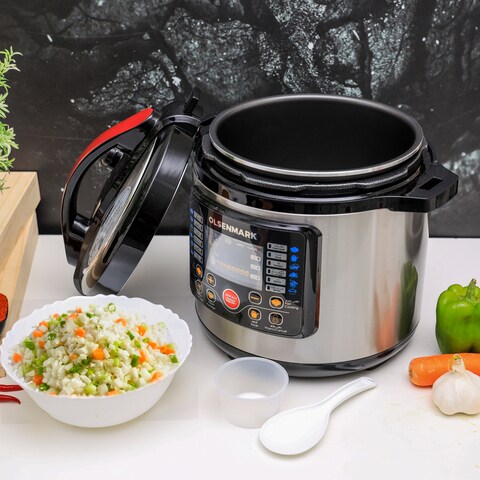 Buy Olsenmark Electric Digital Pressure Cooker 1000W Ommc2436