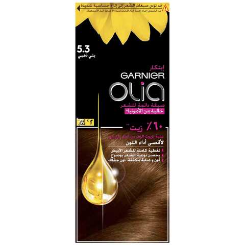 Garnier Olia Hair Color Brown Golden No.5.3