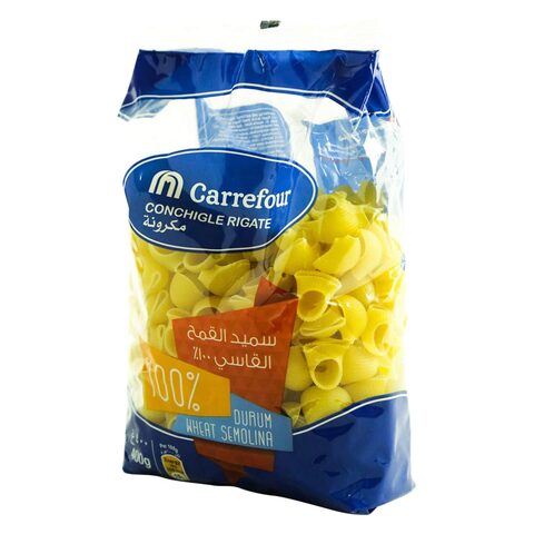 Carrefour Pasta Conchigle Rigate 400G