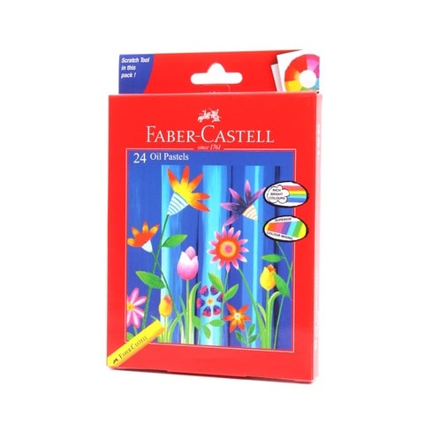 Faber-Castell Oil Pastels 24 Colors