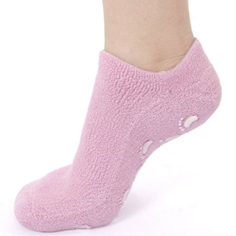 Buy DIDI USA Moisturizing Therapeutic Gel Spa Socks, Pink, 0 Count in UAE