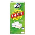Buy Wow Classic Facial tissue 200 Sheets 2Ply (5 + 1) in UAE