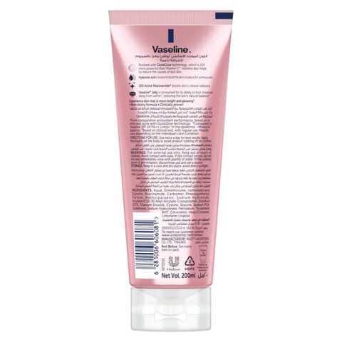 Vaseline Essential Even Tone Body Lotion Smooth Radiance Gluta-Hya Serum Burst 200ml
