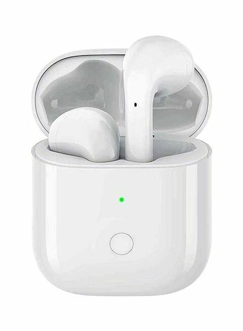 Realme Wireless In-Ear EarBuds With Charging Case Set White