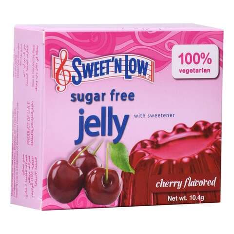 Sweet&#39;N Low Sugar-Free Jelly With Sweetener Cherry Flavoured 10.4g