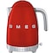 Smeg Stainless Steel Kettle 3000W KLF04RDUK Red
