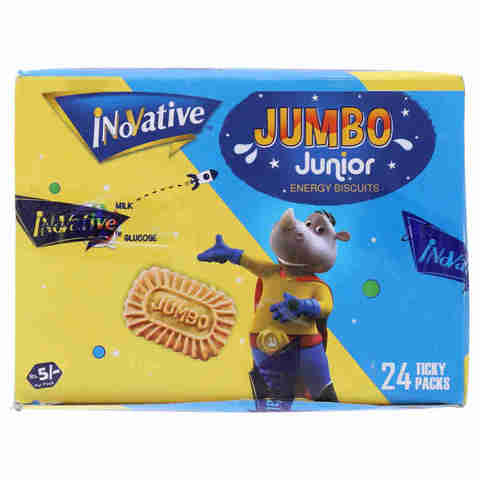 Inovative Jumbo Junior Energy Biscuits 24 Ticky Packs