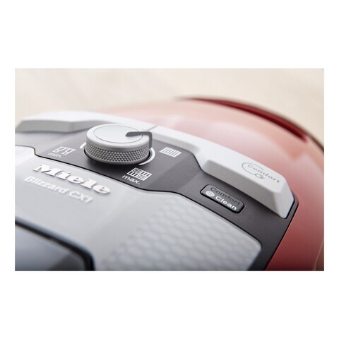 Miele Blizzard CX1 Cat And Dog PowerLine Bagless Cylinder Vacuum Cleaner 890W Mango Red
