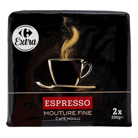 Carrefour Espresso Grain Coffee 250g Pack of 2