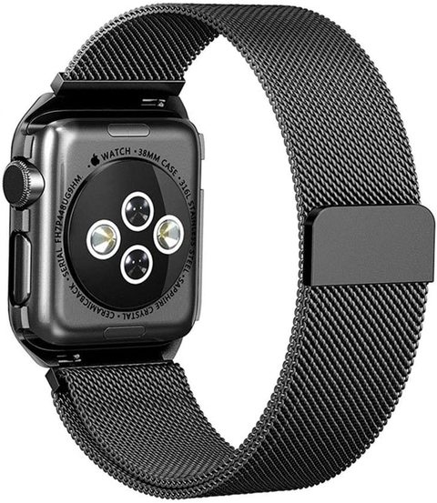 apple watch series 2 42mm stainless steel case with milanese loop