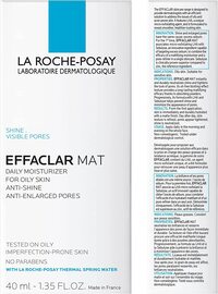 La Roche Posay Effaclar Mat Face Moisturizer, 1.35 Fl Oz, 1 Piece