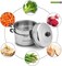 Royalford 3 Layer Stainless Steel Steamer 9L - Steamer Pot, Heat Resistant with Durable &amp; Comfortable Handles   Dishwasher Safe   Compatible on Induction, Gas, Hot Plate, Ceramic Plate &amp; More