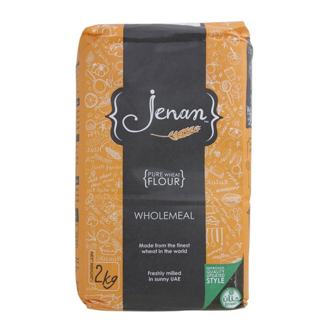 Jenan Pure Wholemeal Wheat Flour 2kg