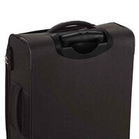 American Tourister Duncan 4 Wheel Soft Casing Spinner Luggage Trolley 55cm Black