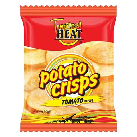 Tropical Heat Snacks Potato Fingers Tomato 50G