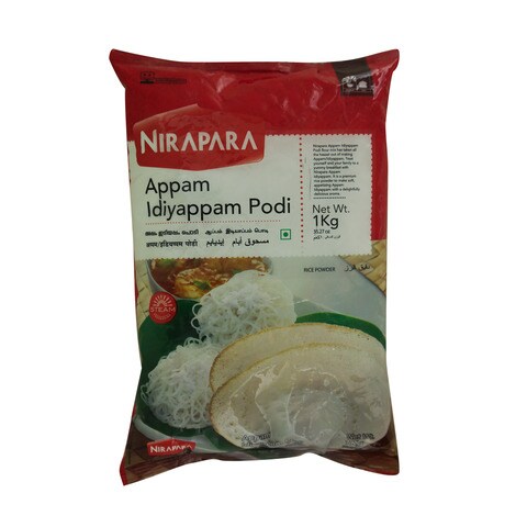 Nirapara Appam Idiyappam Podi Rice Powder 1kg