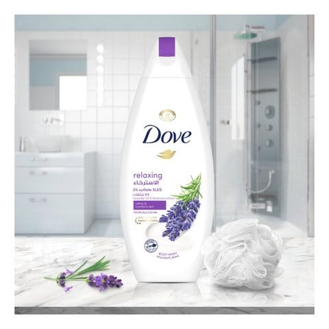 Dove Relaxing Body Wash Lavender Oil and Rosemary Extract 500ml