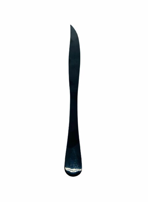 Generic 4-Piece Stainless Steel Cutlery Set Black