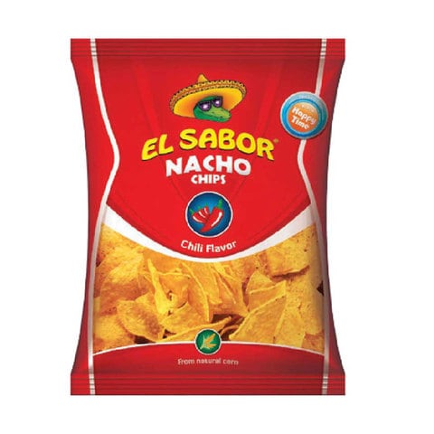 El Sabor Chilli Nacho Chips 225g