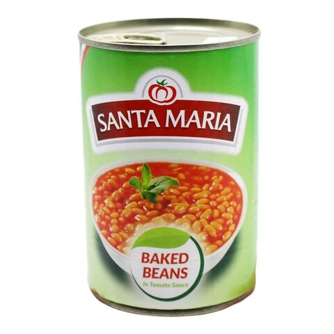 Buy Santa Maria Baked Beans In Tomato Sauce 400G Online - Carrefour Kenya