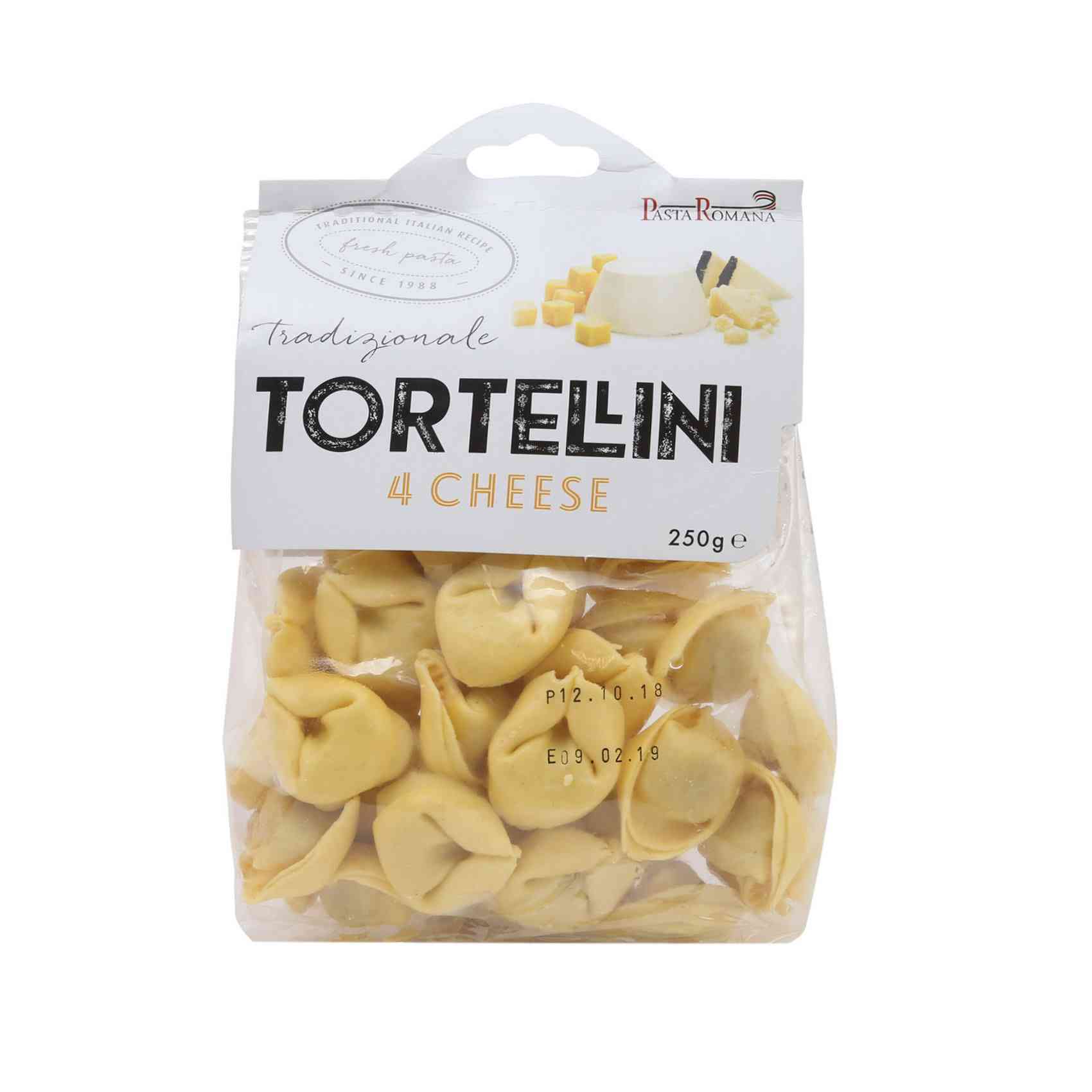 Buy Pasta Romana Tortellini Four Cheese Bag 250g