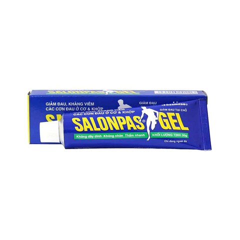 Salonpas Pain Relief Gel Blue 30g