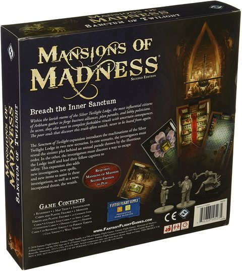 Buy Fantasy Flight Games - Mansions of Madness (2nd Ed) - Vol 05: Sanctum  of Twilight Online - Shop Toys & Outdoor on Carrefour UAE