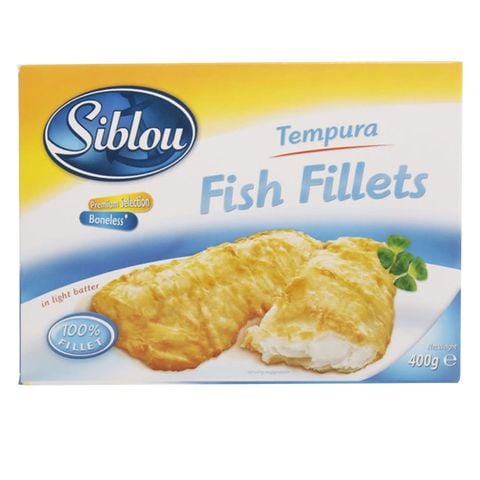 Siblou Tempura Fish Fillets 400g