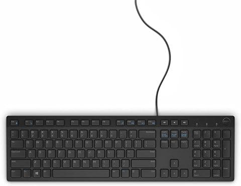Dell KB216 Multimedia Keyboard Qwerty English-Arabic Black (580-ADGW)