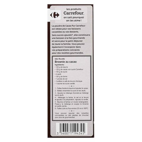 Carrefour Cocoa Powder 250g