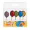 Fun Balloons Birthday Candles Multicolour Pack of 5