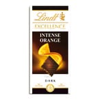 Buy Lindt Excellence Intense Orange Dark Chocolate 100g in Saudi Arabia