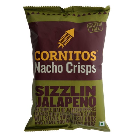 Cornitos Sizzlin Jalapeno Nacho Crisps 150g