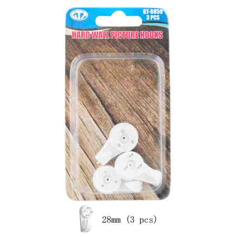 Hardwall Picture Hooks, Pack of 10
