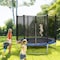Xiangyu Trampoline, High Quality Kids Outdoor Trampolines Jump Bed With Safety Enclosure Exercise Fitness Equipment - Genuine Guarantee Purchase From Seller Xiangyu (8Ft)