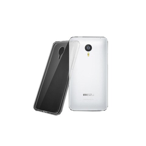 Ozone - Meizu MX4 Ultra Thin Dotted Design Transparent Back Case Cover - Grey