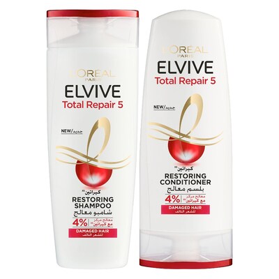 Buy L'Oreal Paris Elvive Dream Long Restoring Shampoo 400ml And Conditioner  360ml Online - Shop Beauty & Personal Care on Carrefour UAE