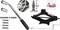 ABBASALI 2 Tonne Scissor Jack + Extendable Wheel Brace Socket Wrench Tyre Repair Kit With Safety Jacket & Safety Traingle For Van SUV Truck